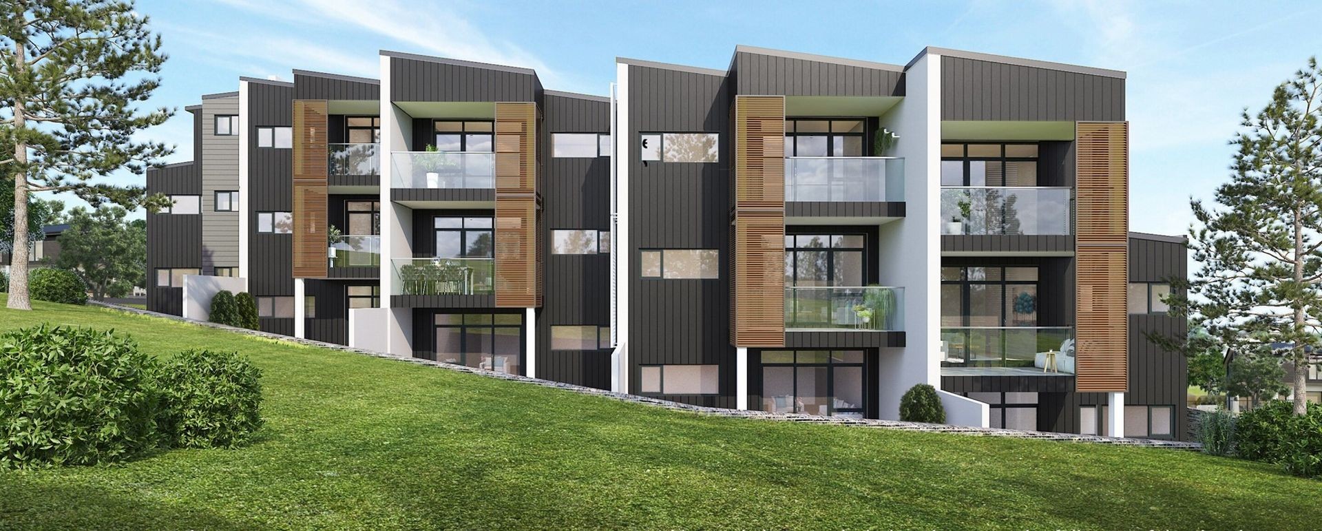 Part-Build: 23 Unit Apartment Block, Ellerslie